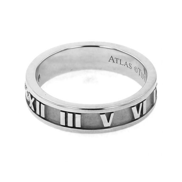 Tiffany & Co Pre Loved Atlas White Gold AB Condition Tiffany Co - Picture 4 of 5